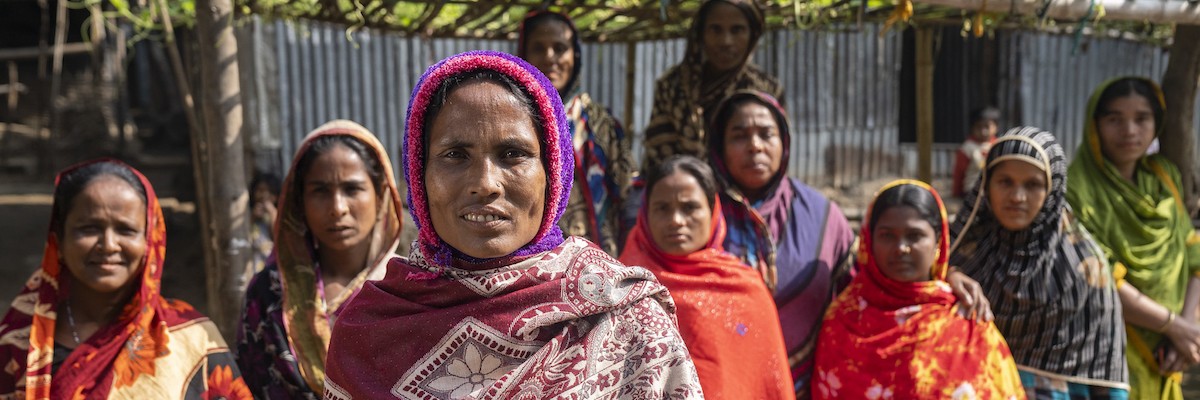 USAID supports women with food security, disaster preparedness, and humanitarian assistance